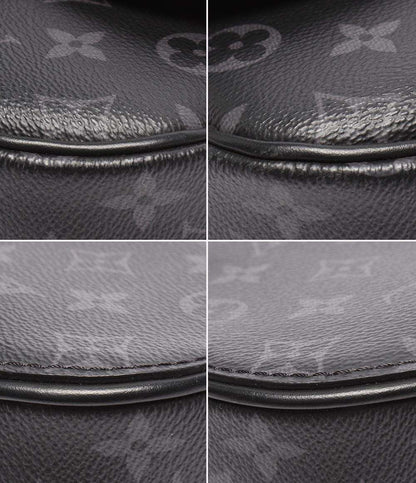 美品 LOUIS VUITTON ショルダーバッグ 斜め掛け 肩掛け モンスリ メッセンジャーPM モノグラム エクリプス M12519 メンズ レディース ルイ・ヴィトン