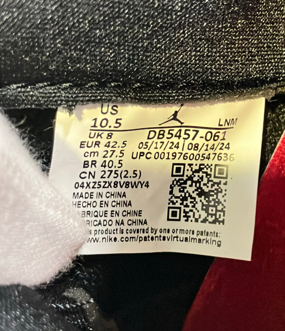 美品 NIKE ミッドカットスニーカー Air Jordan 11 Bred Velvet DB5457-061 レディース SIZE 27.5 ナイキ