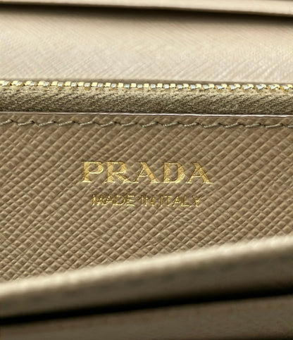 PRADA 二つ折り長財布 レザー レディース プラダ