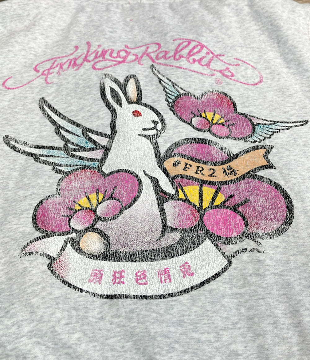 FR2 ジップアップ フーディーパーカー ヴィンテージ加工 メンズ SIZE M エフアールツー