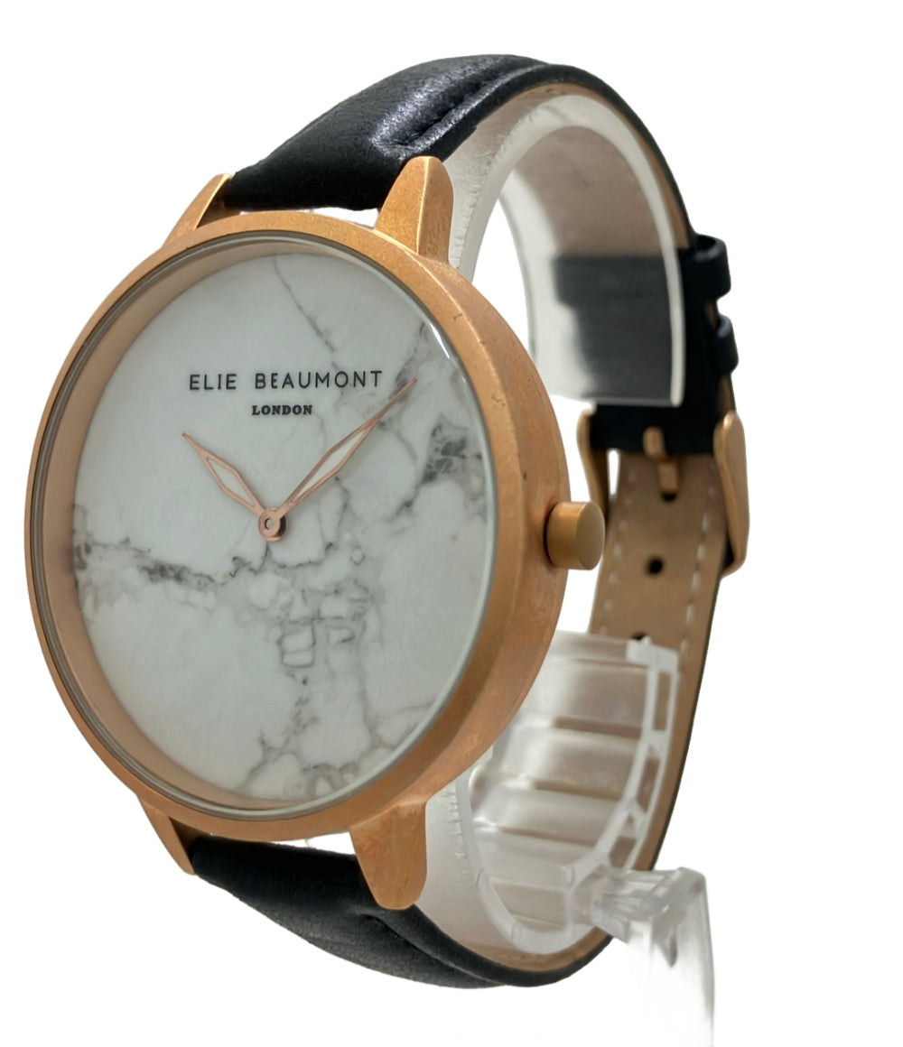 ELIE BEAUMONT 腕時計 クオーツ EB812 レディース エリービューモント