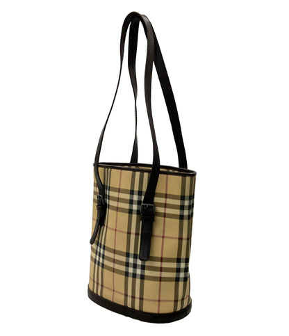 BURBERRY トートバッグ  ショルダーバッグ 肩掛け バケツ型 レディース バーバリー