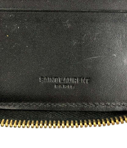 SAINT LAURENT ラウンドファスナー長財布 レディース サンローラン