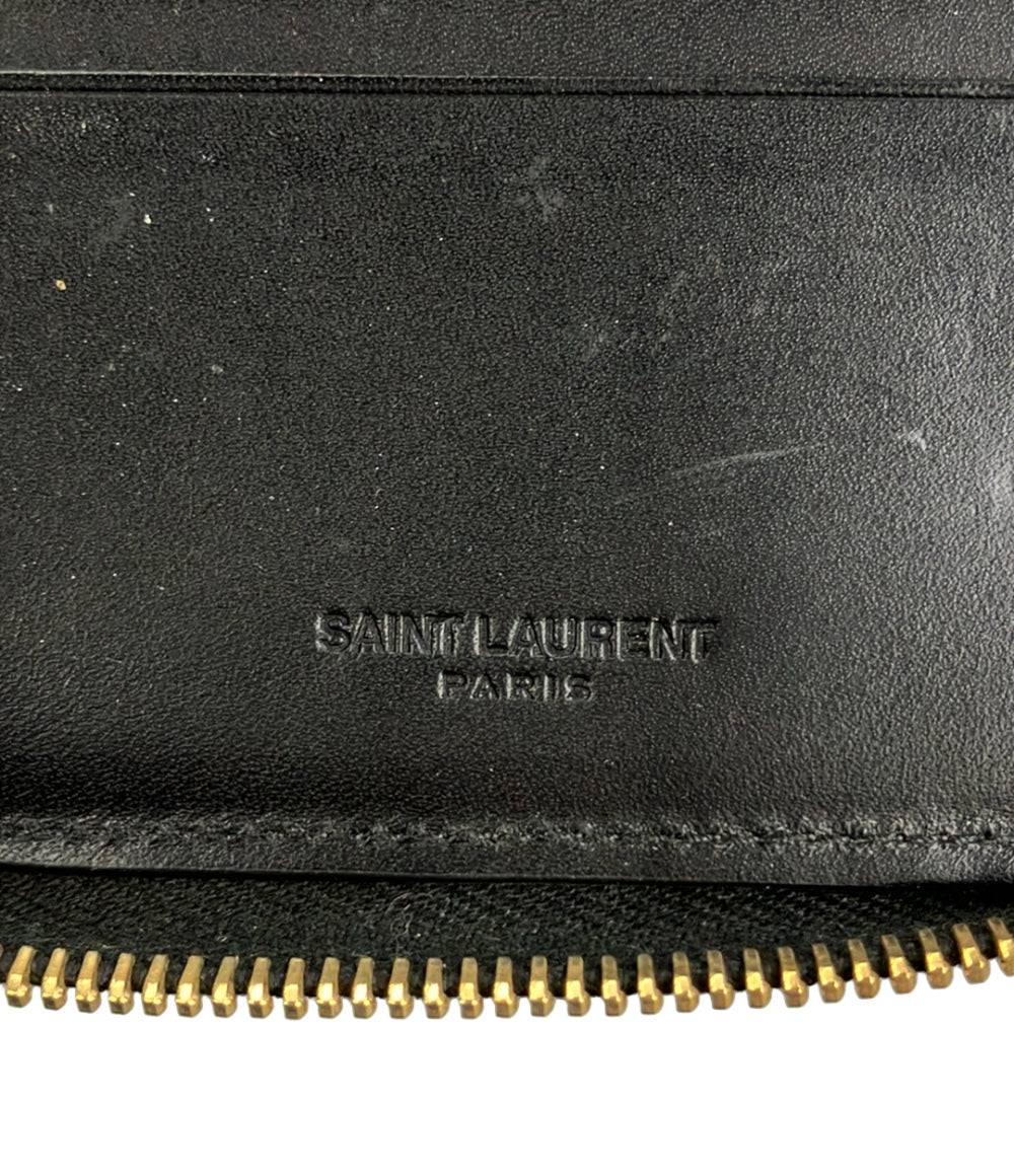 SAINT LAURENT ラウンドファスナー長財布 レディース サンローラン