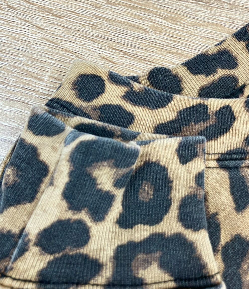 ANINE BING スウェット 長袖 MILES SWEATSHIRT  LEOPARD レディース SIZE XS アニン・ビン