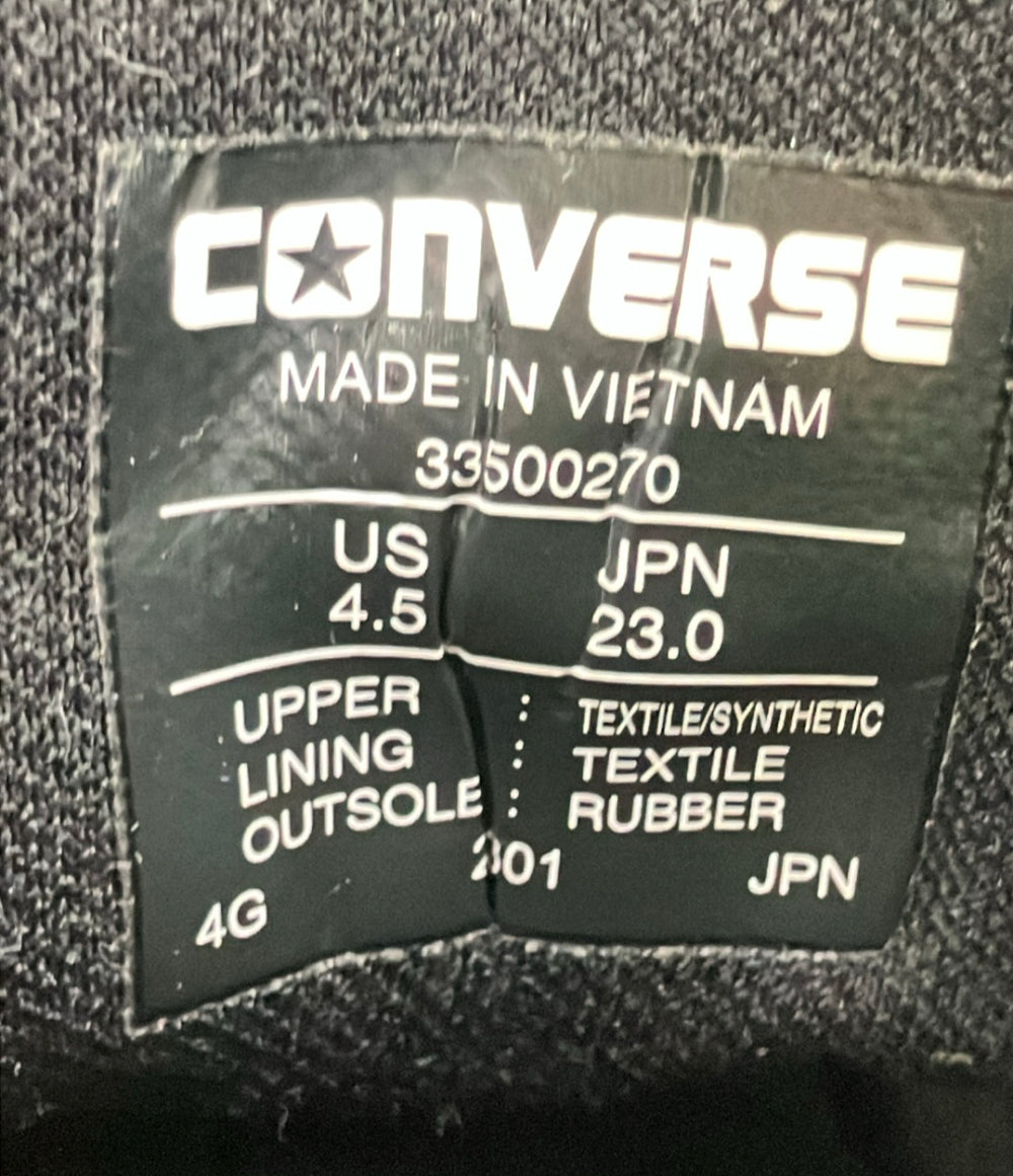 CONVERSE BRIEFING ハイカットスニーカー サイドジップ ゴルフシューズ レディース SIZE 23.0 (M) コンバース ブリーフィング