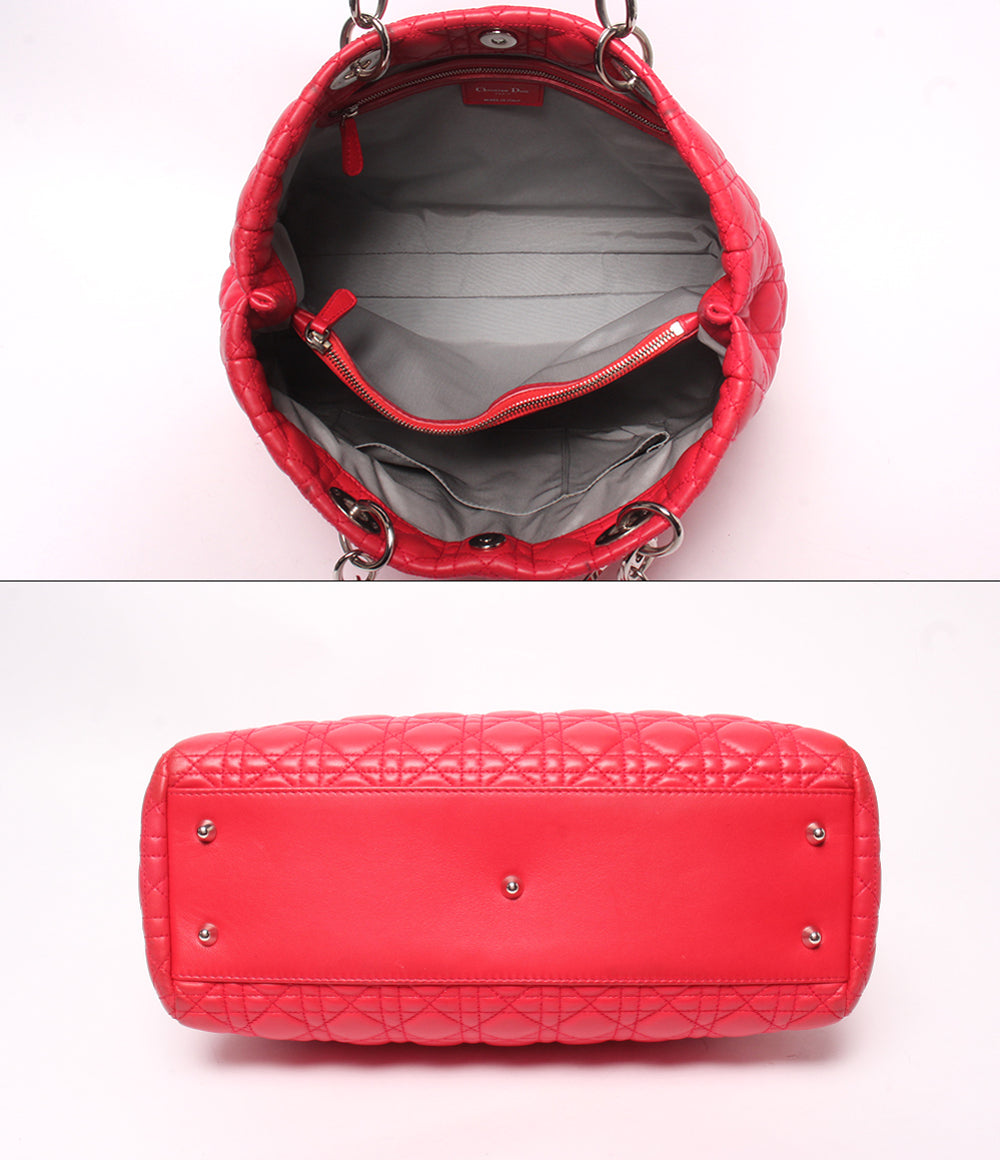 Christian Dior トートバッグ ショルダーバッグ 肩掛け カナージュ 04-RU-1101 レディース クリスチャンディオール