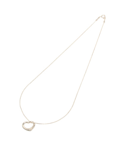 Tiffany & Co. ネックレス SV925 オープンハート スモール レディース ティファニー