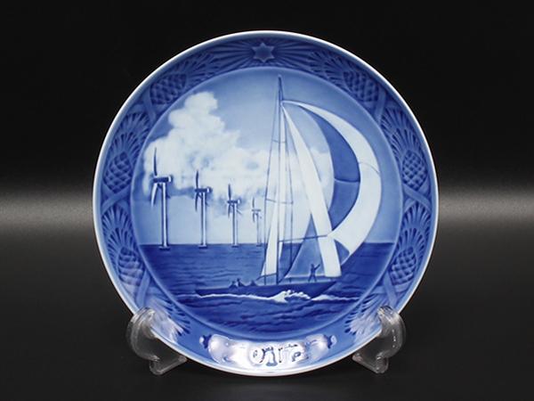 美品 Royal Copenhagen イヤープレート 飾り皿 18cm 2012 ロイヤルコペンハーゲン