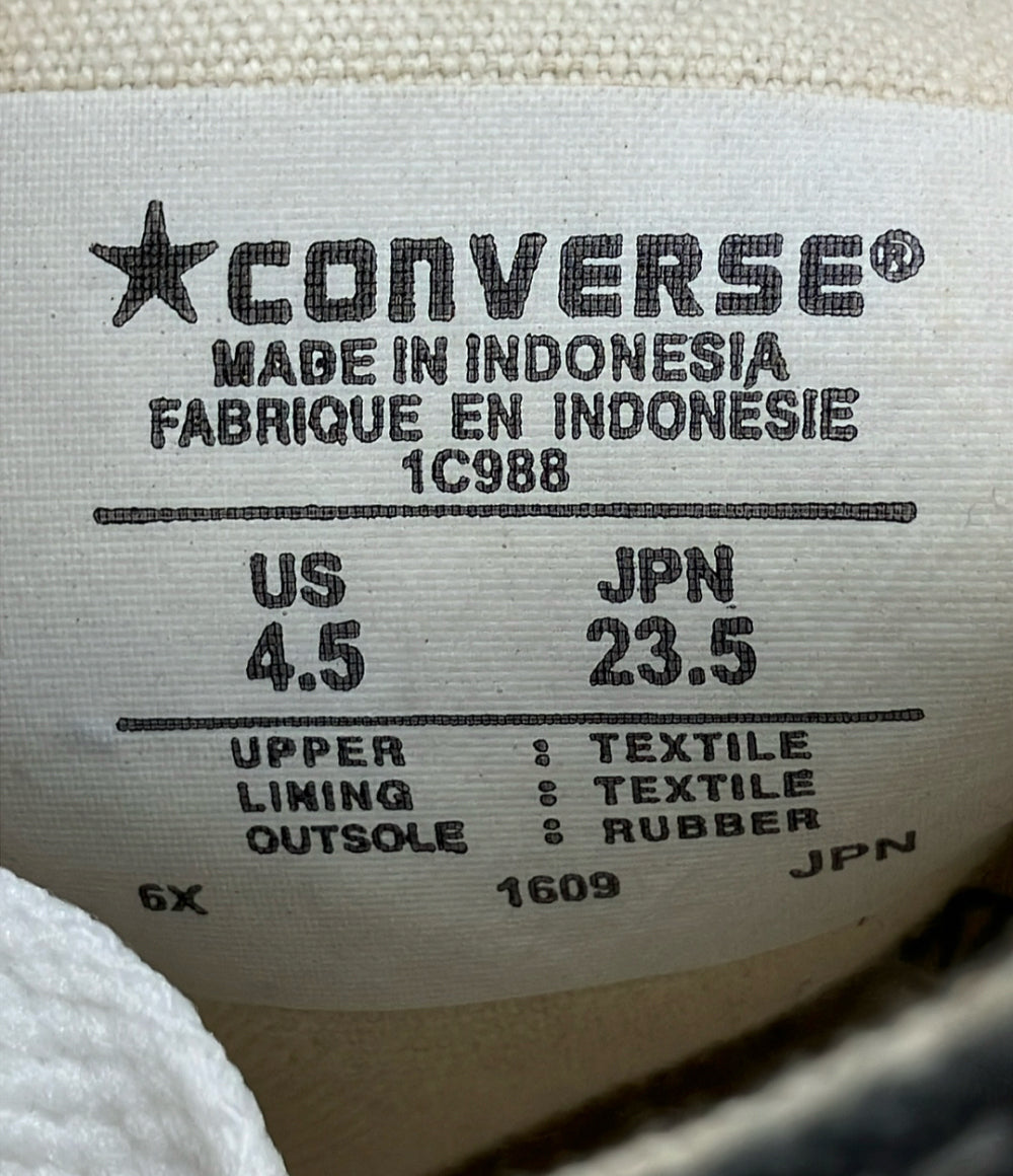 CONVERSE ハイカットスニーカー キャンバス オールスター HI 1C988 レディース SIZE 23.5 コンバース