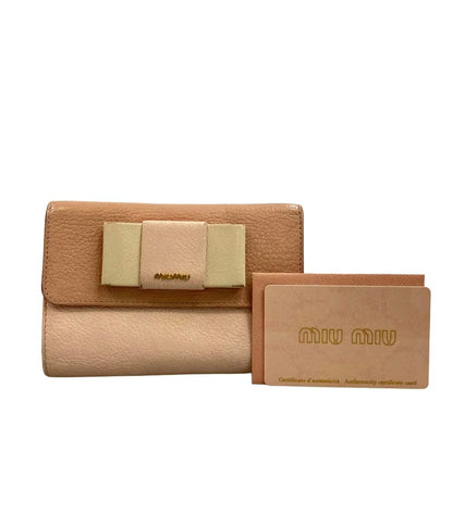 MIUMIU 二つ折り財布 レディース ミュウミュウ