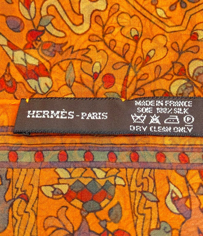 美品 エルメス ストール シルク100% レディース HERMES