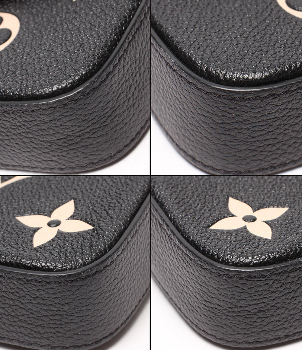 美品 LOUIS VUITTON チェーンウォレット ポシェット 肩掛け ポシェット フェリシー バイカラー モノグラム アンプラント M80482 レディース