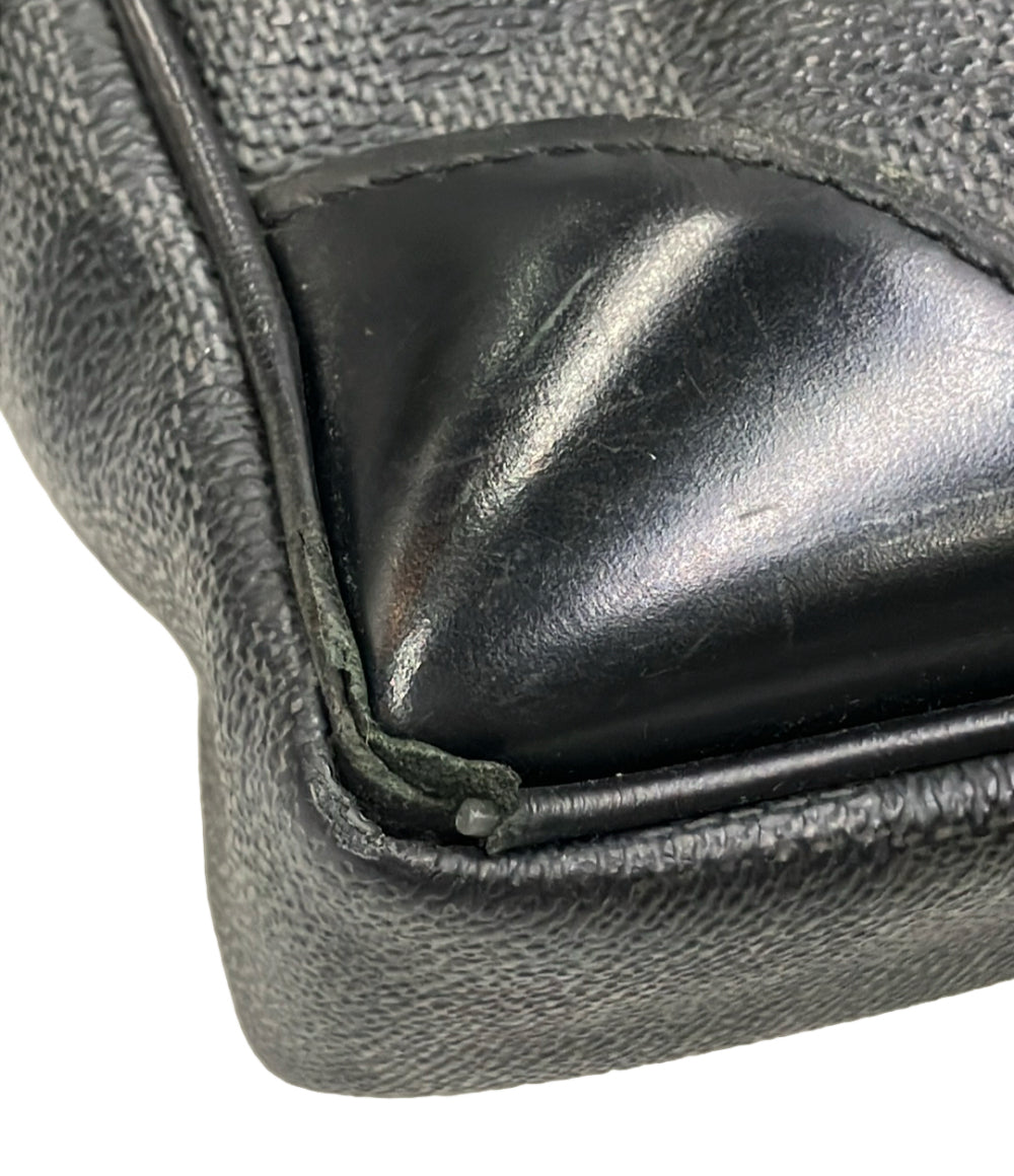 訳あり LOUIS VUITTON ハンドバッグ ビジネスバッグ ポルトドキュマンヴォワヤージュ ダミエグラフィット N41125 メンズ ルイ・ヴィトン