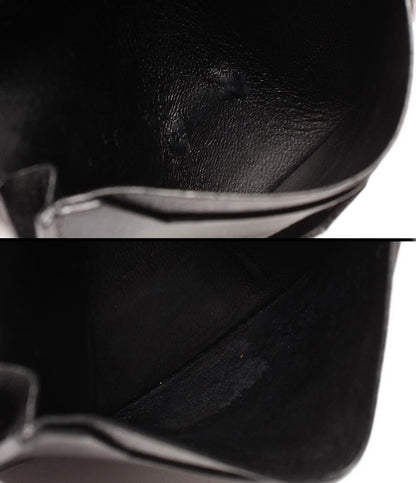 エルメス カードケース □M刻印 シルバー金具 ベアン レディース HERMES