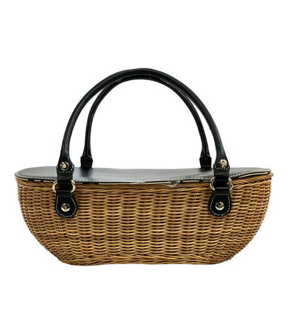 kate spade ハンドバッグ かごバッグ 蓋付き レザー レディース ケイトスペード