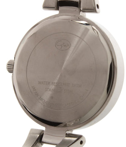 STAR JEWELRY 腕時計 クオーツ ブルー系 レディース スタージュエリー