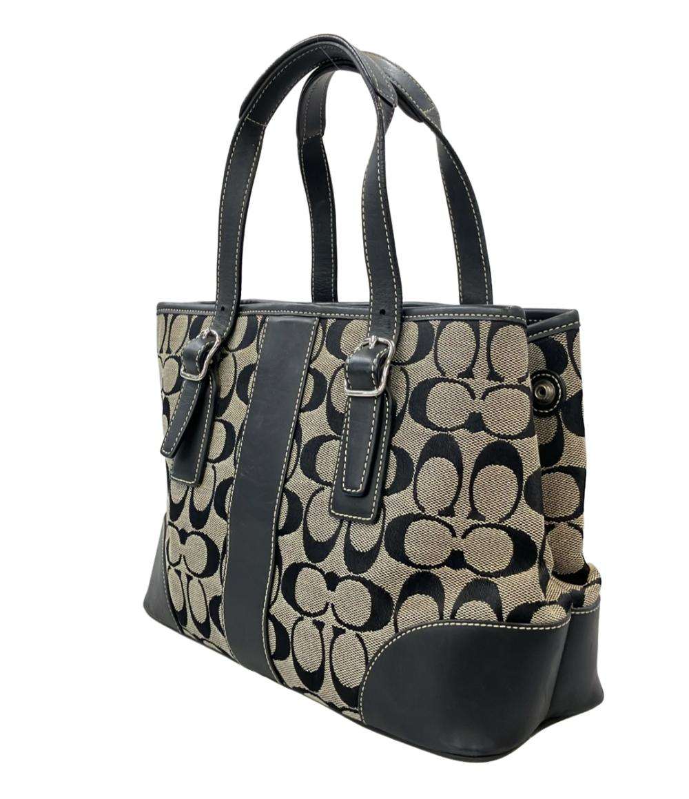 COACH トートバッグ ハンドバッグ シグネチャー 6336 レディース