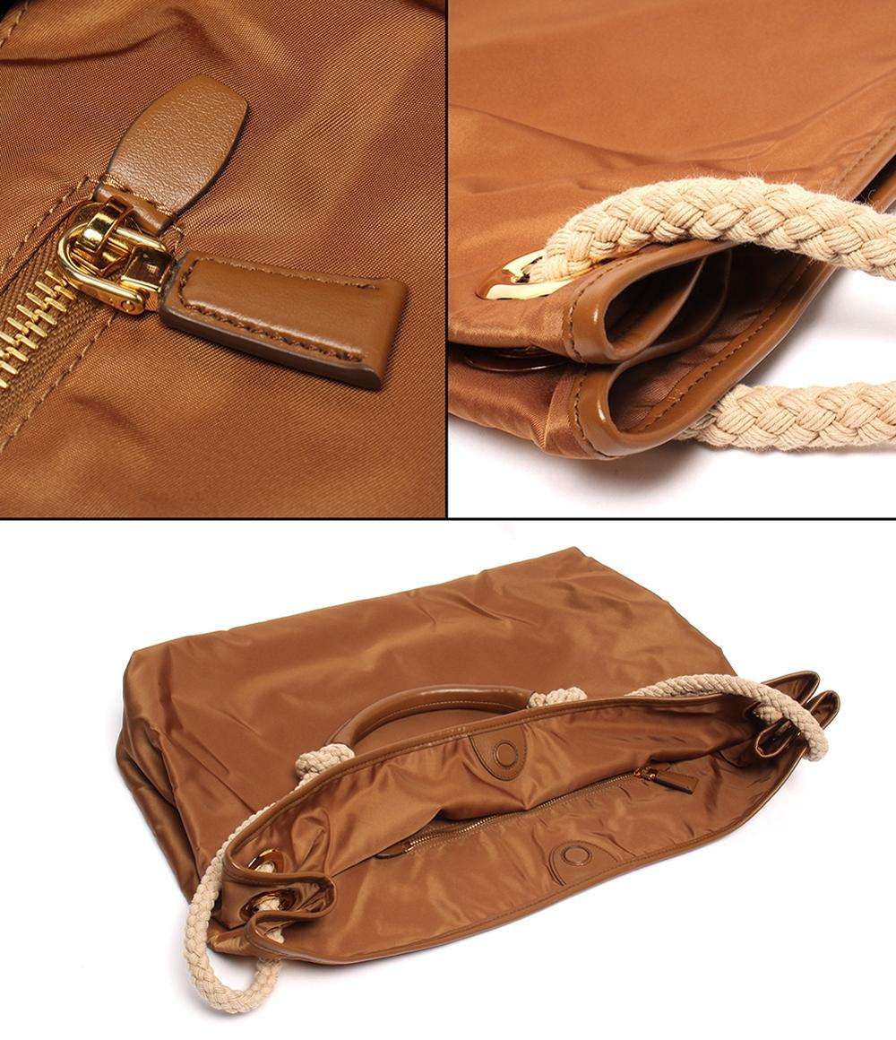 美品 PRADA ショルダーバッグ トートバッグ  Re-Nylon 肩掛け マリナー ラージ レディース メンズ プラダ