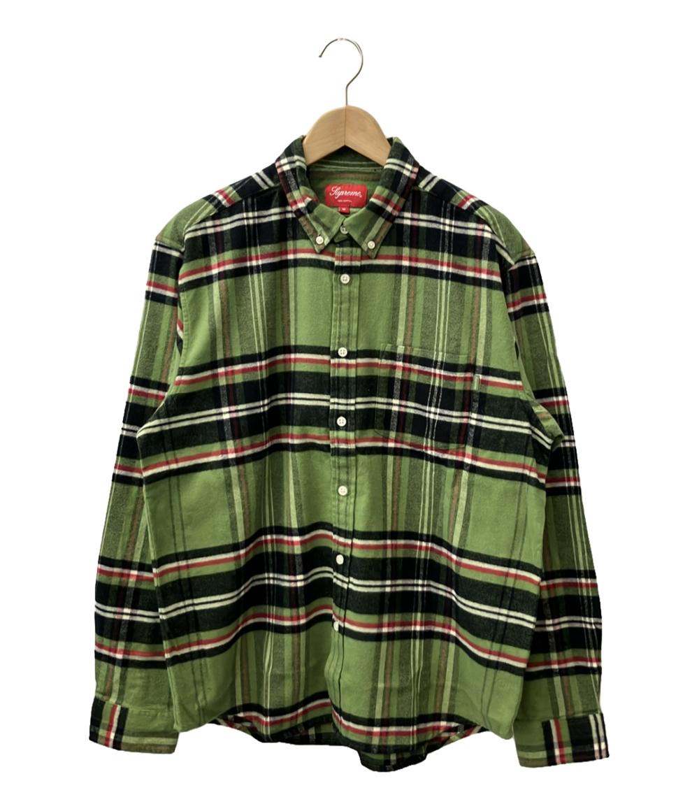 美品 シュプリーム 長袖チェックシャツ メンズ SIZE M (M) Supreme