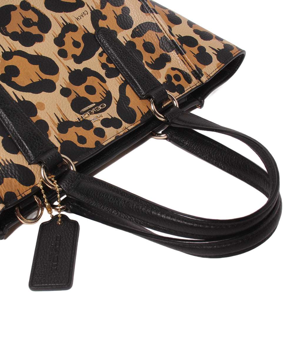 美品 COACH 2wayハンドバッグ ショルダーバッグ 斜め掛け レディース コーチ