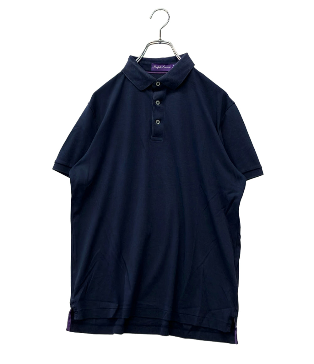 RALPH LAUREN PURPLE LABEL 半袖ポロシャツ 綿 メンズ SIZE M ラルフローレンパープルレーベル