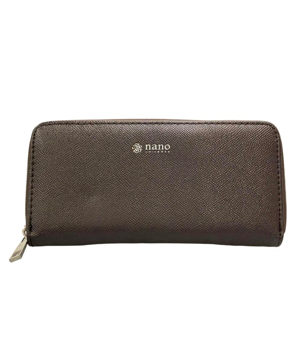 nano universe ラウンドファスナー長財布 レディース ナノユニバース