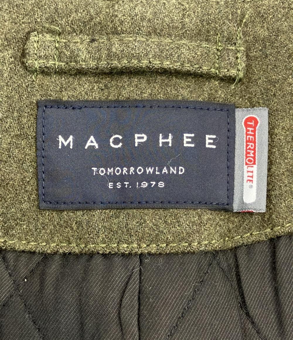 マカフィー ノーカラーコート レディース SIZE 36 MACPHEE