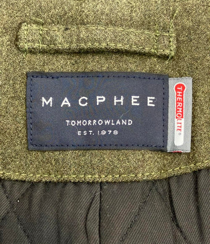 マカフィー ノーカラーコート レディース SIZE 36 MACPHEE