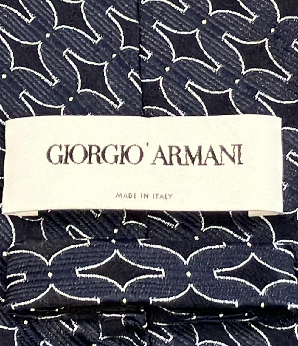 美品 ジョルジオアルマーニ ネクタイ シルク100% メンズ GIORGIO ARMANI