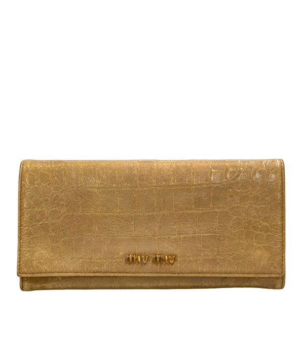 MIUMIU 長財布 レディース ミュウミュウ