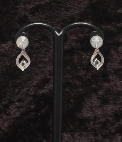 美品 カナルヨンドシー ピアス K10 しずくモチーフ レディース canal4℃