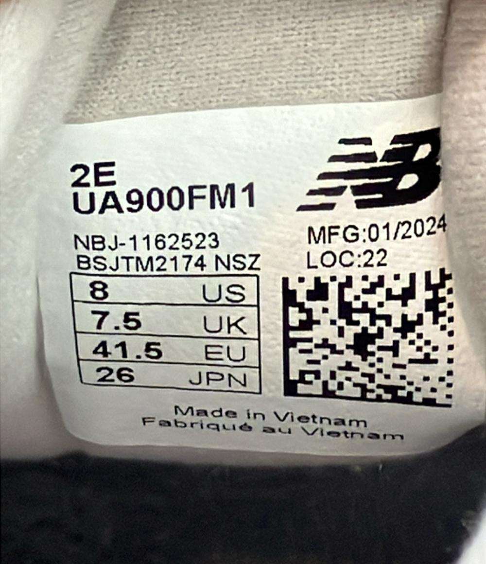 美品 NEW BALANCE ローカットスニーカー UA900FM1 メンズ SIZE 26.0 (M) ニューバランス