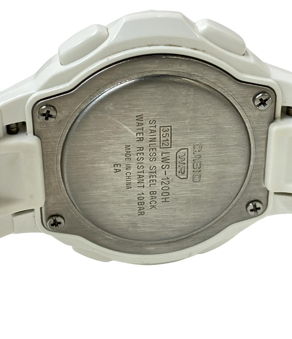 カシオ 腕時計 クオーツ LWS-1200H レディース CASIO