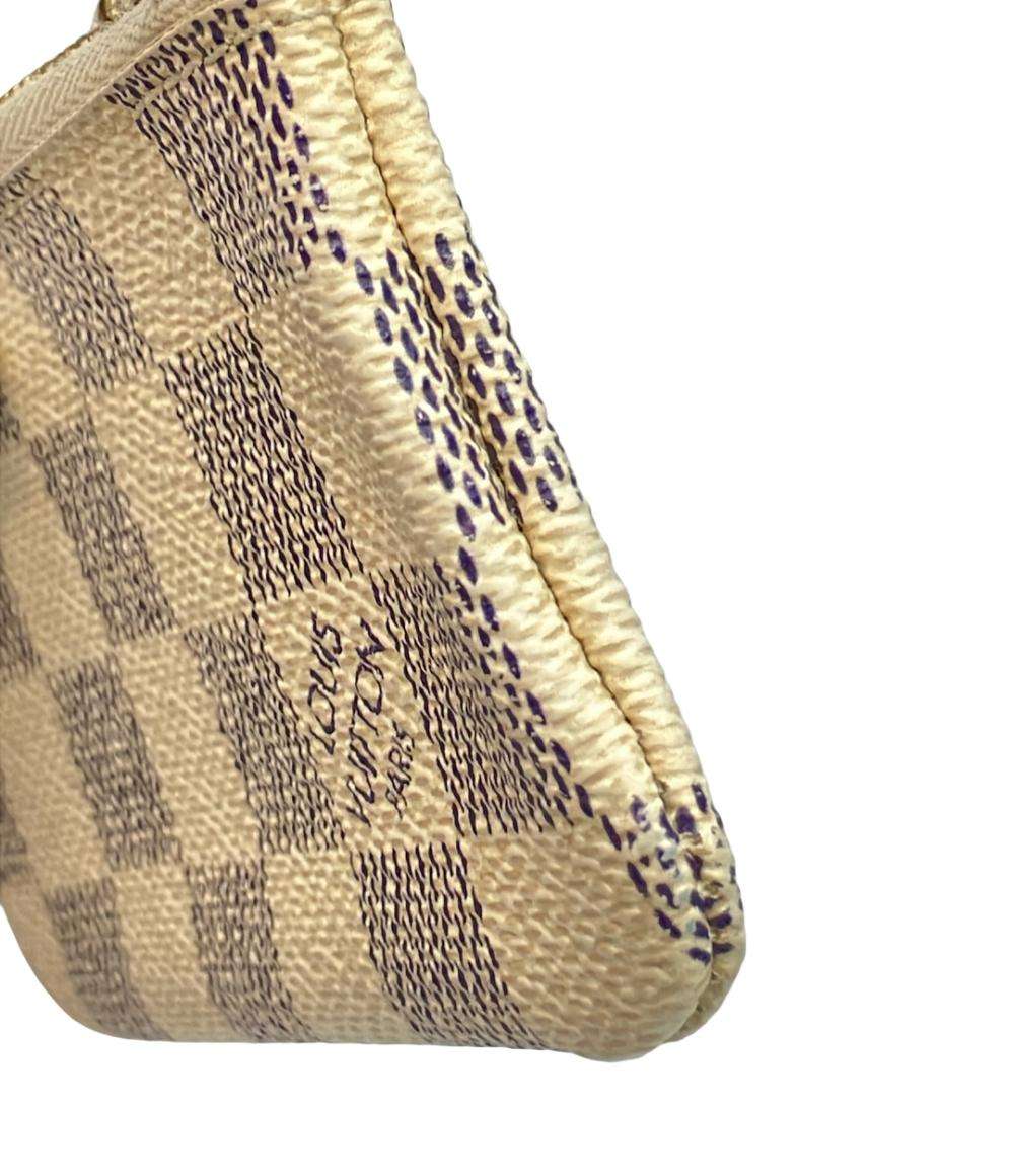 LOUIS VUITTON コインケース キーリング付き ダミエアズール ポシェットクレ N62659 メンズ レディース ルイ・ヴィトン