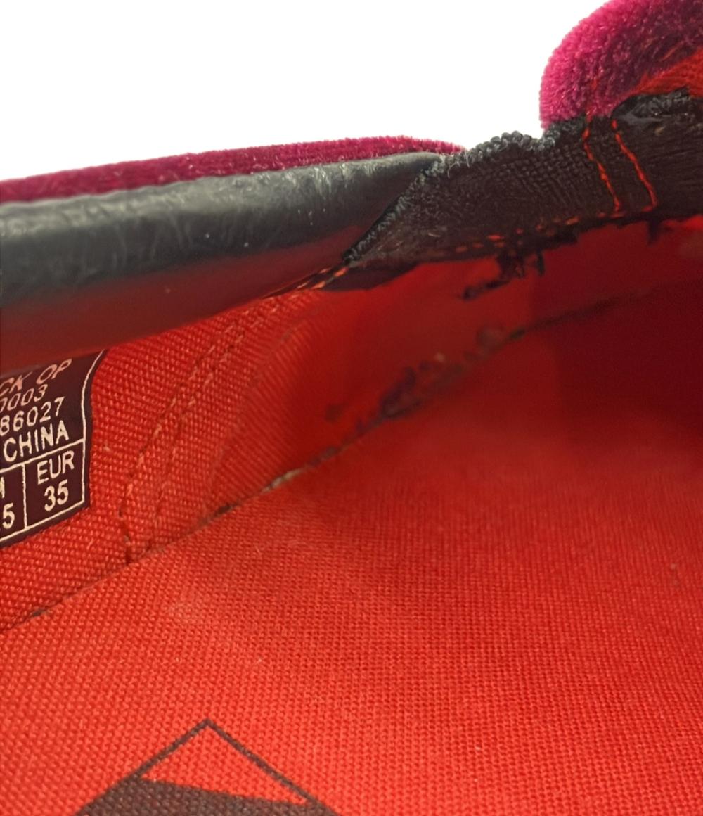 VANS ベルベット厚底スリッポン スリッポン シック 540300-0003 レディース SIZE 22.5 (S) バンズ