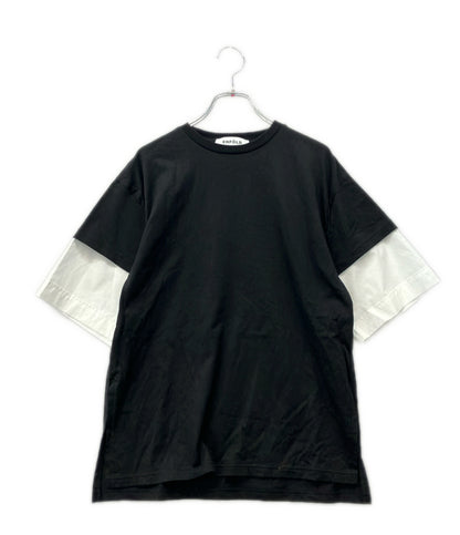 ENFOLD 半袖 レイヤードTシャツ 300IS280-2471 レディース SIZE 38 エンフォルド