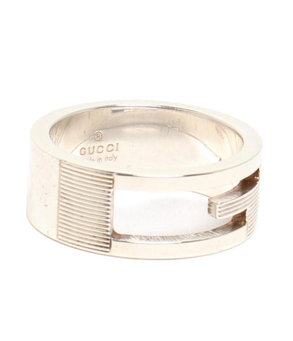 GUCCI リング 指輪 SV925 ブランデッドG レディース SIZE 14号 グッチ