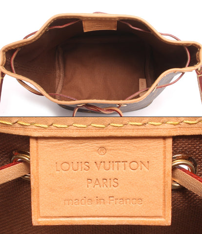 ルイヴィトン ショルダーバッグ 巾着 ナノ ノエ モノグラム M41346 レディース LOUIS VUITTON