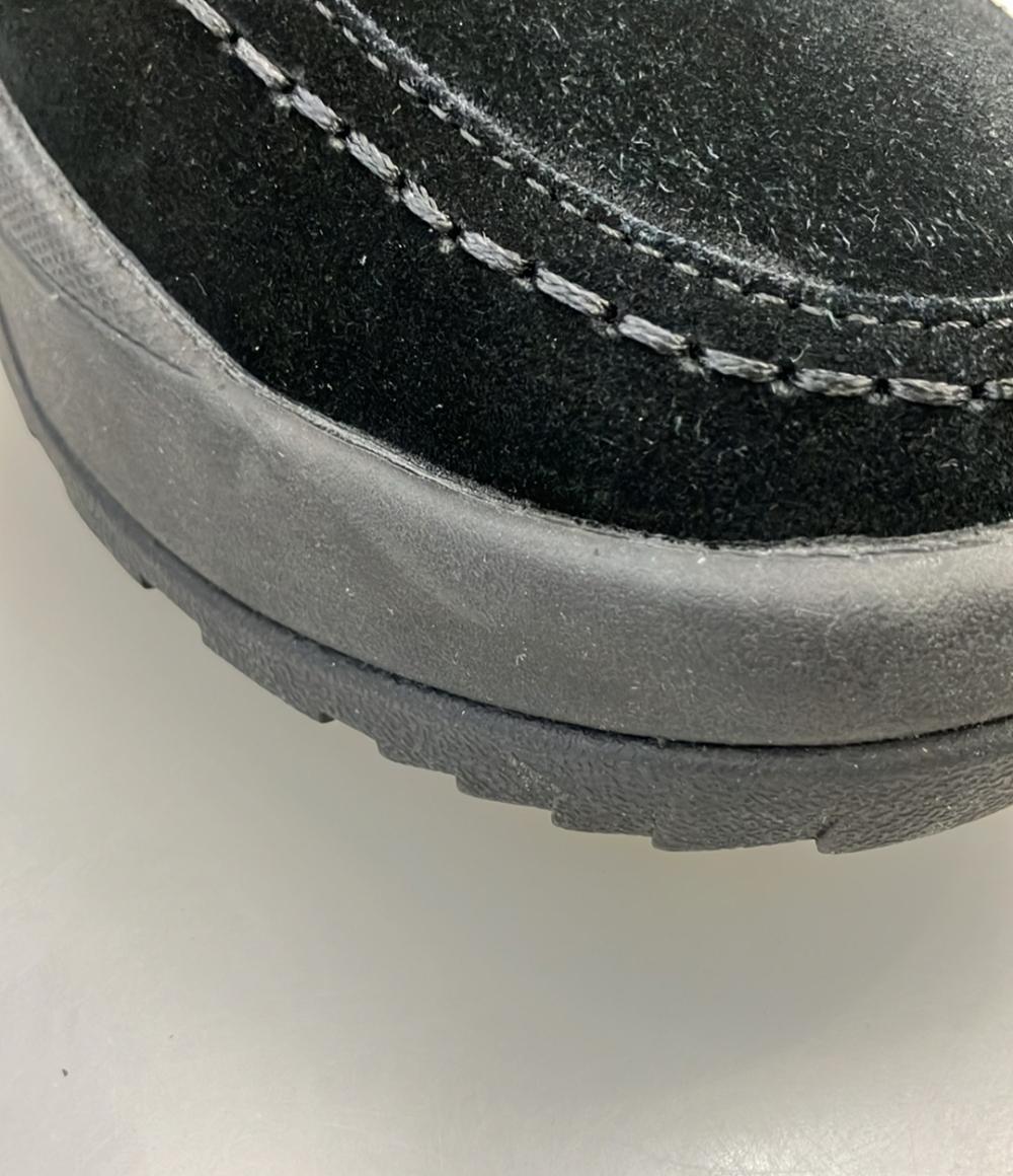 pg スリッポン 厚底 DISH BLACK メンズ SIZE 43 ピージー