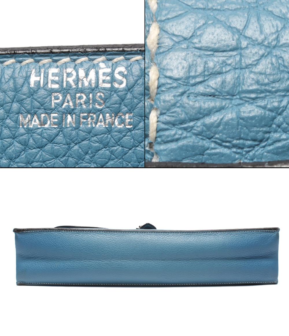 HERMES ビジネスバッグ ブリーフケース □H刻印 シルバー金具 サック