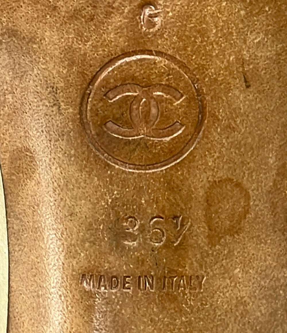 CHANEL サンダル レディース SIZE 36 1/2 シャネル