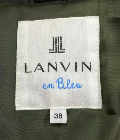 美品 ランバンオンブルー ナイロンジャケット レディース SIZE 38 (M) LANVIN en Bleu
