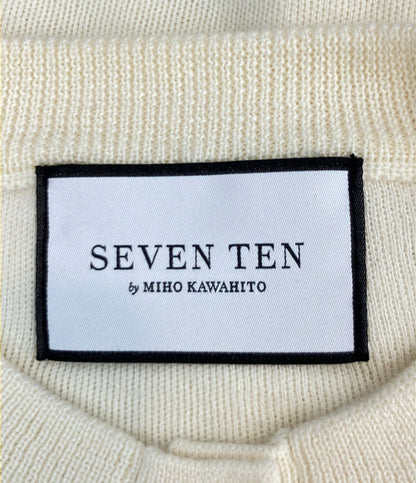 SEVEN TEN 長袖カーディガン 馬刺繍 レディース SIZE S セブンテン