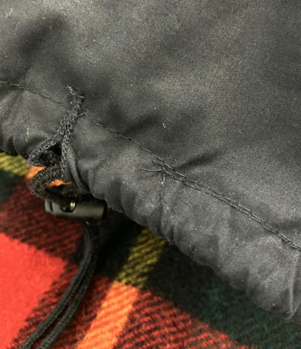 ジョンソンウーレンミルズ リュック ウールデイパック クレイジーチェック柄 メンズ Johnson Woolen Mills