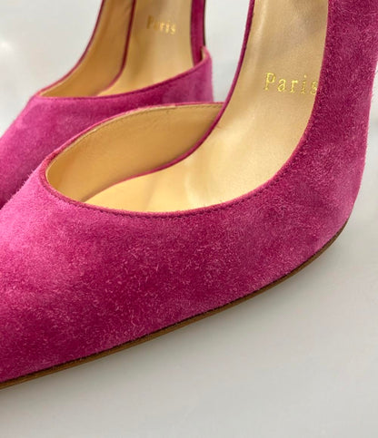 美品 Christian Louboutin アンクルストラップパンプス レディース SIZE 38 (25cm) クリスチャンルブタン