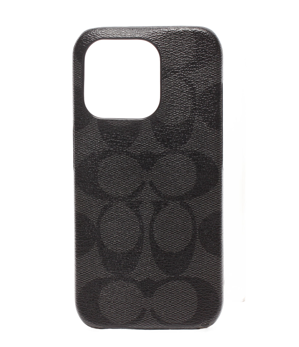COACH iphoneケース iphone15pro シグネチャー メンズ レディース コーチ