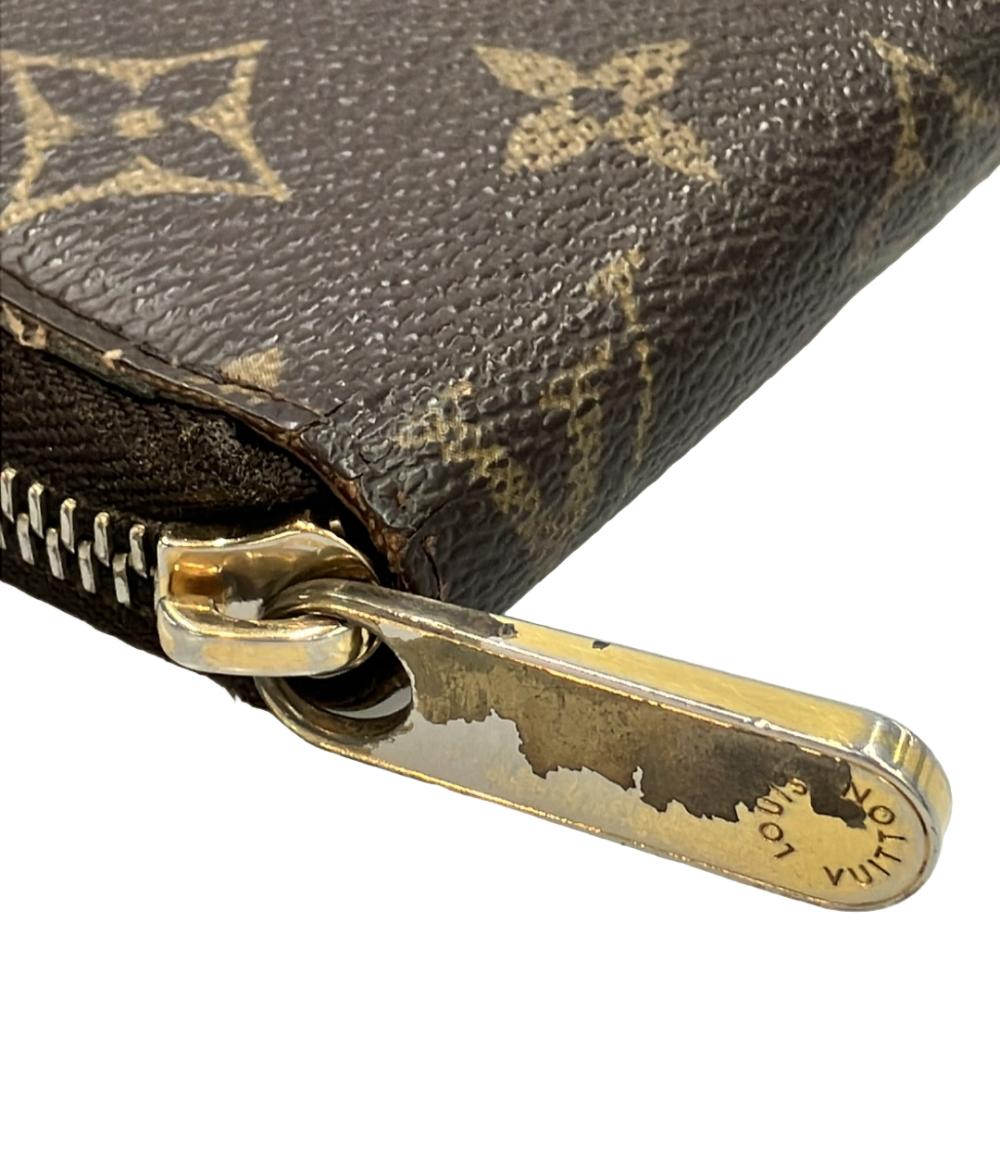 訳あり LOUIS VUITTON ラウンドファスナー長財布 ジッピーウォレット モノグラム M60017 レディース メンズ ルイ・ヴィトン