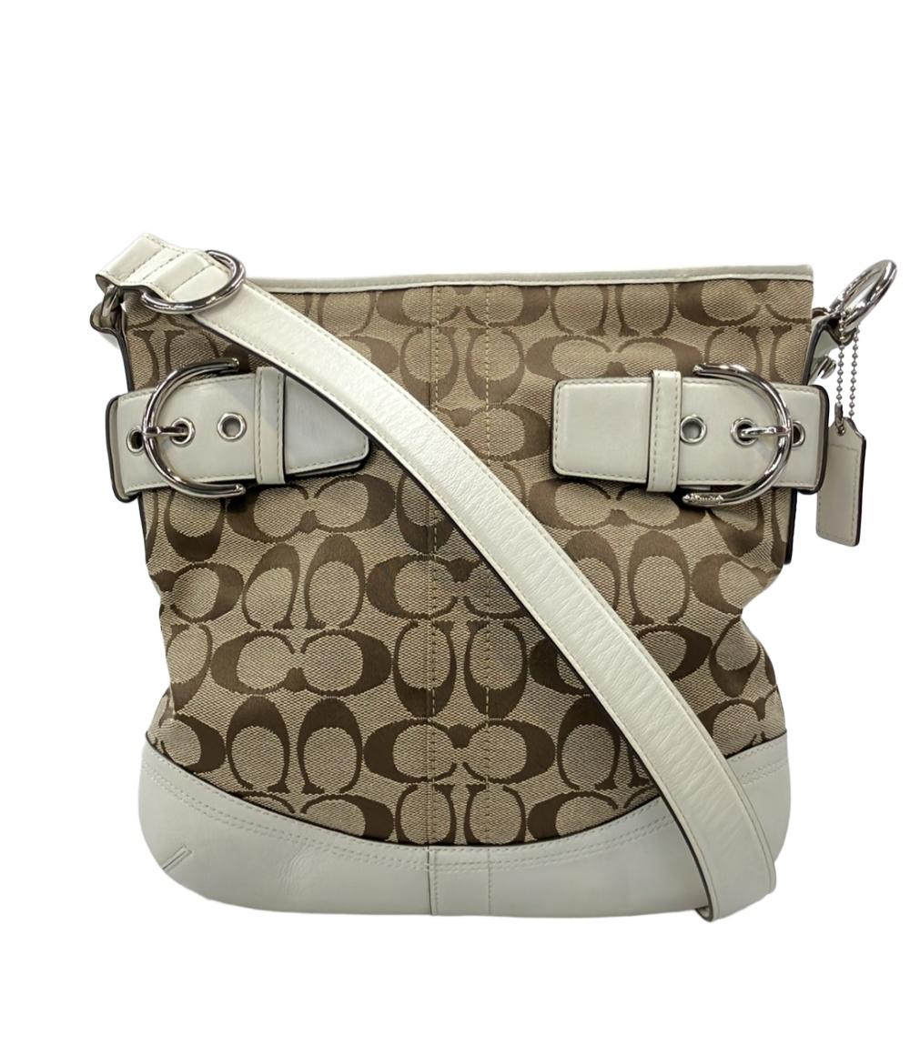 COACH ショルダーバッグ 斜め掛け シグネチャー F03574 レディース コーチ