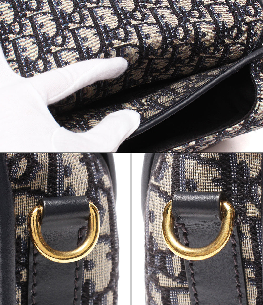 美品 Christian Dior ショルダーバッグ 斜め掛け 肩掛け トロッター